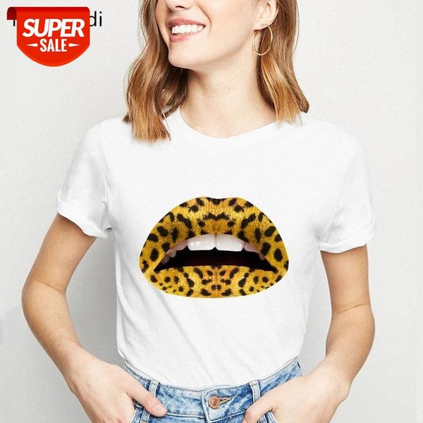 Colorful Sexy Leopard Lips t shirt women Lipstick Cheetah makeup vogue tshirt femme harajuku shirt summer tops female t-shirt #PD1M, White
Colorful Sexy Leopard Lips t shirt women Lipstick Cheetah makeup vogue tshirt femme harajuku shirt summer tops female t-shirt #PD1M, White