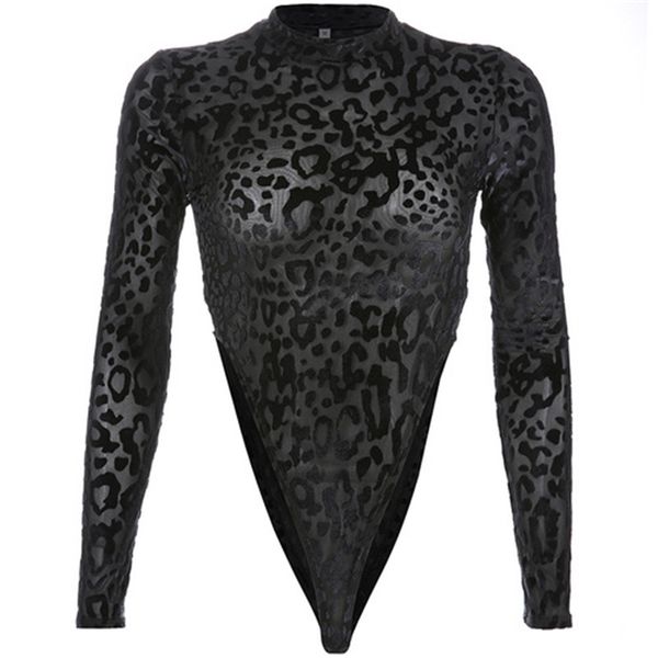 new black 2021 leopard prints see through bodytrack overalls woman luxury designer women's clothes ti9n j39y, Black;gray
new black 2021 leopard prints see through bodytrack overalls woman luxury designer women's clothes ti9n j39y, Black;gray