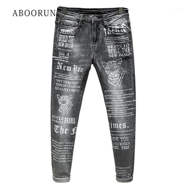 aboorun hi street men's fashion jeans skinny graffiti printed jeans hip hop urban trousers for male1, Blue 
aboorun hi street men's fashion jeans skinny graffiti printed jeans hip hop urban trousers for male1, Blue