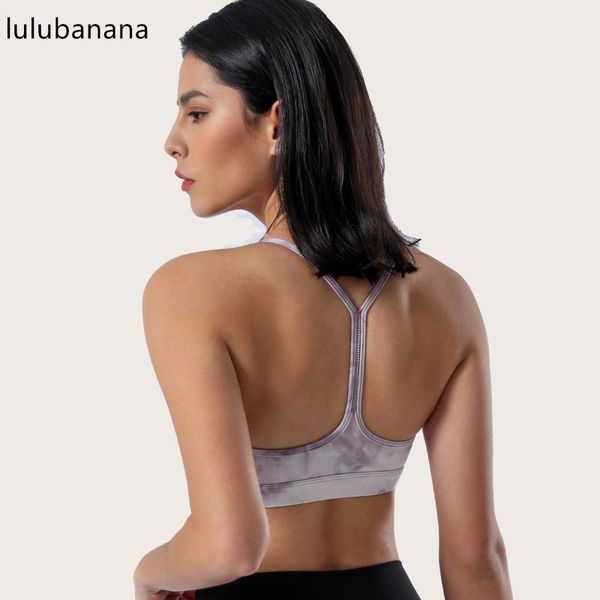 gym clothing lulubanana spring y-black sports bra spaghetti strap underwear tie-dye yoga fitness with padded, White;black
gym clothing lulubanana spring y-black sports bra spaghetti strap underwear tie-dye yoga fitness with padded, White;black