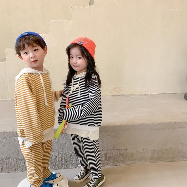 autumn korean style children casual striped clothes sets boys girl loose long sleeve hoodies and sweatpants1, White
autumn korean style children casual striped clothes sets boys girl loose long sleeve hoodies and sweatpants1, White