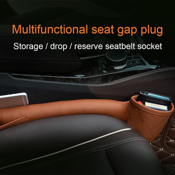gap filler multifunctional car seat modified slot organizer leather storage box phone card holder
gap filler multifunctional car seat modified slot organizer leather storage box phone card holder