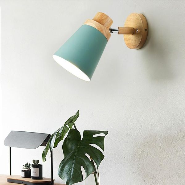 wooden wall lights bedside wall lamp sconce modern light for bedroom nordic macaroon 6 color steering head e27 mj1020
wooden wall lights bedside wall lamp sconce modern light for bedroom nordic macaroon 6 color steering head e27 mj1020