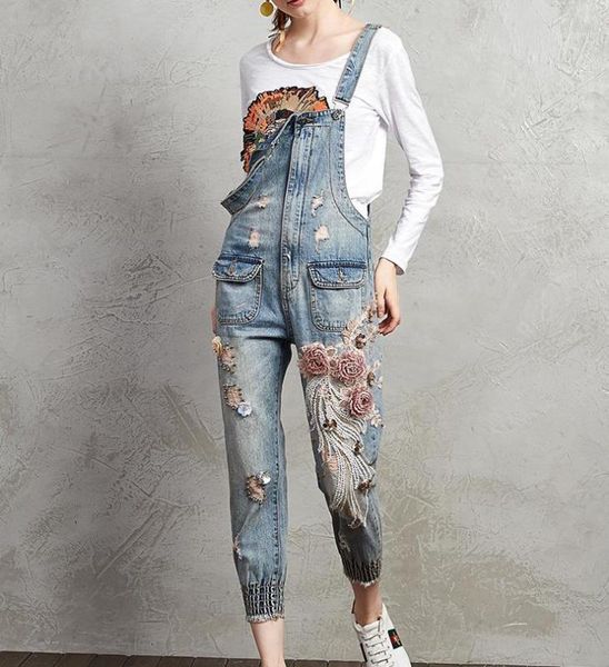 plus size 2xljeans jumpsuit women ripped ladies denim loose jean overalls fashion beading flower sleeveless rompers1, Blue
plus size 2xljeans jumpsuit women ripped ladies denim loose jean overalls fashion beading flower sleeveless rompers1, Blue