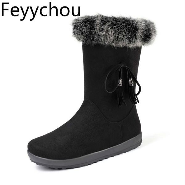 women boots autumn winter warm ankle round toe snow boots flat platform flock real hair 2020 new fashion black plush
women boots autumn winter warm ankle round toe snow boots flat platform flock real hair 2020 new fashion black plush