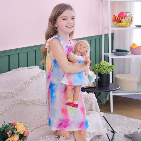 summer fashionable practical comfortable stylish multi-occasional kids casual loose tie-dye print sleeveless o-neck girls dress, Red;yellow
summer fashionable practical comfortable stylish multi-occasional kids casual loose tie-dye print sleeveless o-neck girls dress, Red;yellow