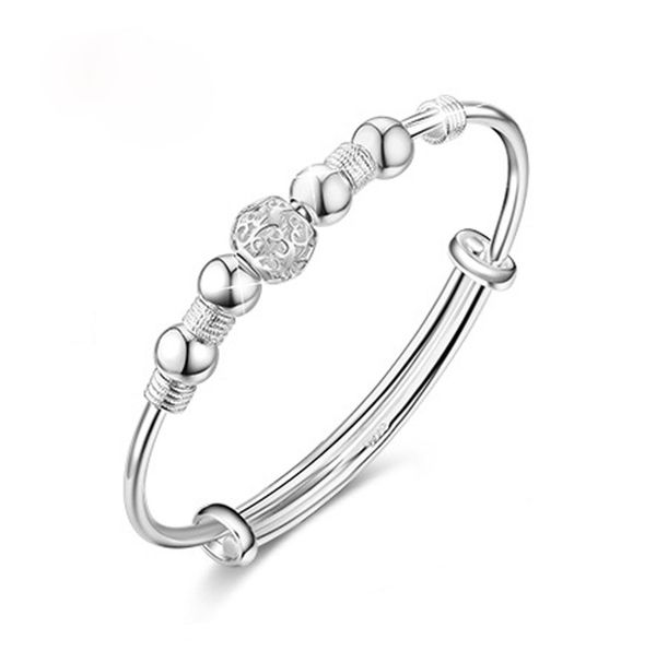silver bangle bracelet female transfer fortune lucky bracelet gift wholesale transfer beads bracelets, Golden;silver
silver bangle bracelet female transfer fortune lucky bracelet gift wholesale transfer beads bracelets, Golden;silver