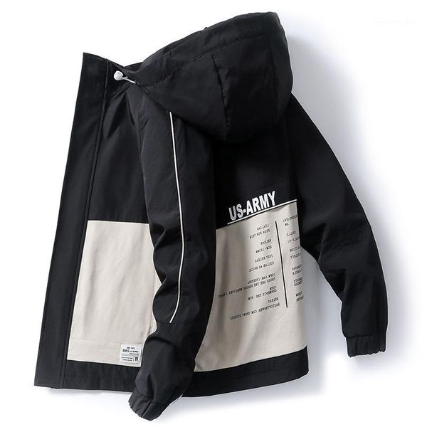 men's jackets moxitu autumn jacket men casual windbreaker zipper clothing for male outerwear sportswear mens section hooded men's, Black;brown
men's jackets moxitu autumn jacket men casual windbreaker zipper clothing for male outerwear sportswear mens section hooded men's, Black;brown