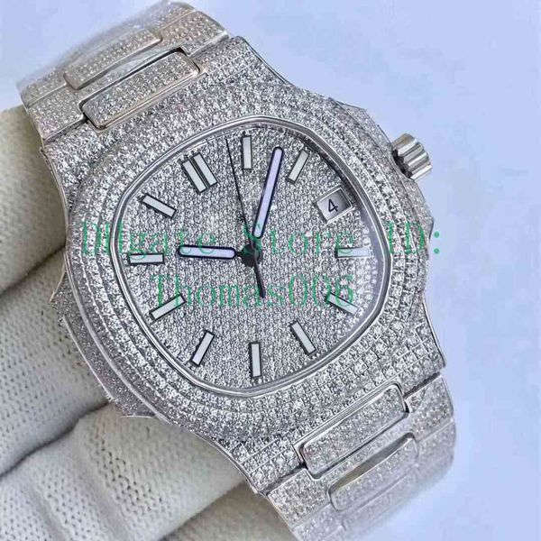 diamond watch 5719 automatic movement waterproof watch man 40mm 316 stainless sweep move set diamond iced out watch, Slivery;brown
diamond watch 5719 automatic movement waterproof watch man 40mm 316 stainless sweep move set diamond iced out watch, Slivery;brown