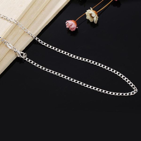 charms wedding party nice 2mm flat chain silver color new cute for women necklace jewelry silver fashion for pendant ln027 h bbyhdc
charms wedding party nice 2mm flat chain silver color new cute for women necklace jewelry silver fashion for pendant ln027 h bbyhdc