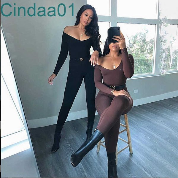 2022 women spring jumpsuits designer slim low neck tight long sleeve high waist sports fitness clothes 3 colours, Black;white
2022 women spring jumpsuits designer slim low neck tight long sleeve high waist sports fitness clothes 3 colours, Black;white