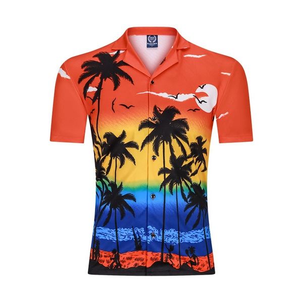 new 3d men beach casual shirt printed summer short sleeve loose streetwear fashion gym sportwear hip hop male blouse, White;black 
new 3d men beach casual shirt printed summer short sleeve loose streetwear fashion gym sportwear hip hop male blouse, White;black