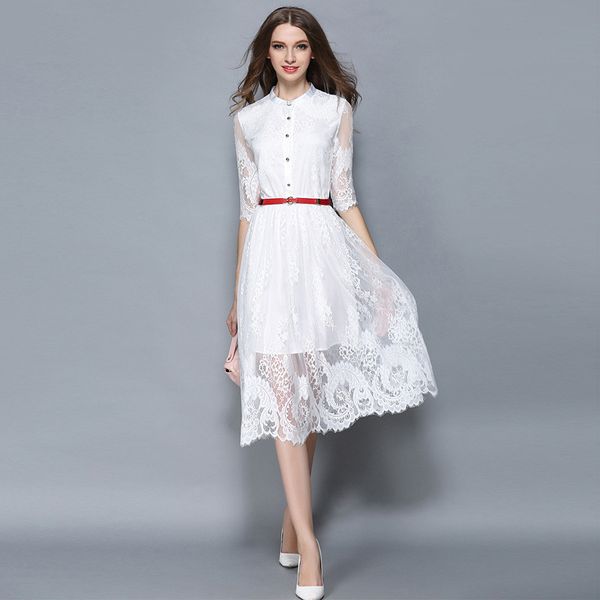 2021 new elegant new summer dress feminine lace collar thin black casual ladies dressed party wxf900 whyg, Black;gray
2021 new elegant new summer dress feminine lace collar thin black casual ladies dressed party wxf900 whyg, Black;gray
