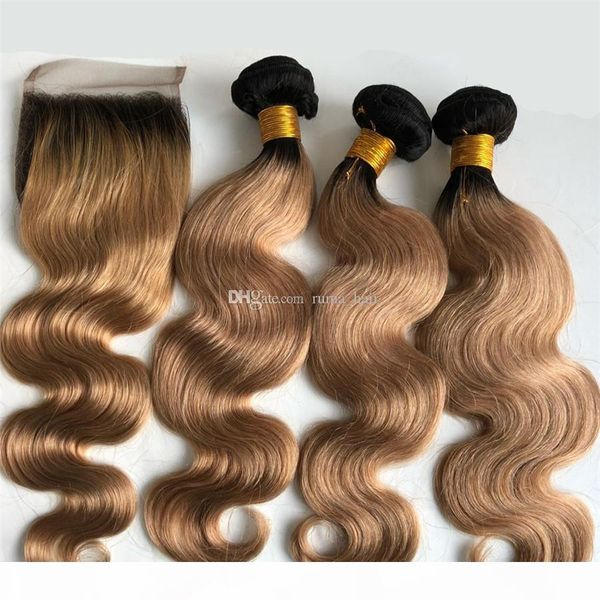 dark roots human hair weaves with lace closure human hair malaysian virgin hair extension with lace closure 4pcs lot, Black;brown
dark roots human hair weaves with lace closure human hair malaysian virgin hair extension with lace closure 4pcs lot, Black;brown