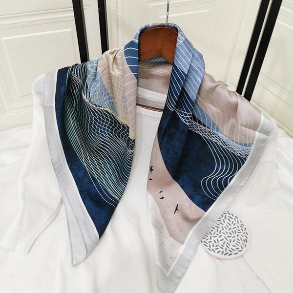simple style and retro style new ins digital printing imitation silk scarf scarf square decorative, Blue;gray
simple style and retro style new ins digital printing imitation silk scarf scarf square decorative, Blue;gray