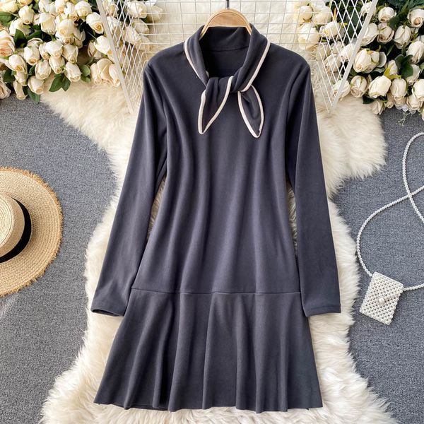 2021 new slobbering korean-style ... girly sweet college... arch-style... collar-to-line... dress fall... streetwear dress... skkv, Black;gray
2021 new slobbering korean-style ... girly sweet college... arch-style... collar-to-line... dress fall... streetwear dress... skkv, Black;gray
