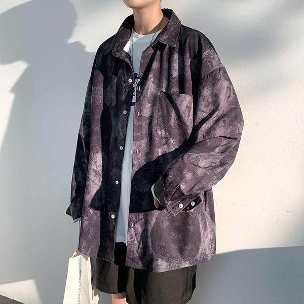 spring graffiti shirt men's fashion print retro casual shirt men streetwear korean long sleeve shirts mens dress -5xl, White;black
spring graffiti shirt men's fashion print retro casual shirt men streetwear korean long sleeve shirts mens dress -5xl, White;black