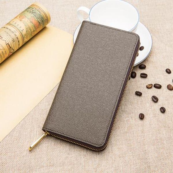 wholesale fashion zippy card wallet luxurys designers men women genuine leather lady long mini purse with orange box, Red;black
wholesale fashion zippy card wallet luxurys designers men women genuine leather lady long mini purse with orange box, Red;black