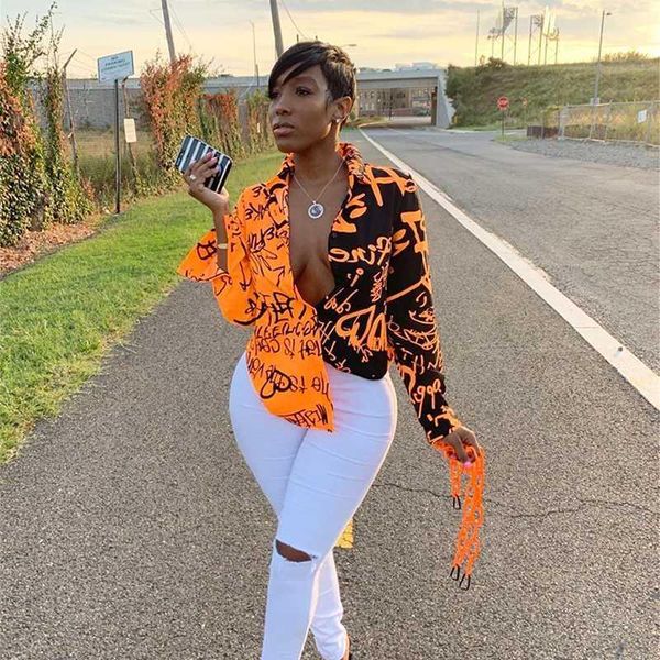 women plus size letter printed shirt patchwork gradient color turn down collar long sleeve blouse spring fall fashion shirts1, White
women plus size letter printed shirt patchwork gradient color turn down collar long sleeve blouse spring fall fashion shirts1, White
