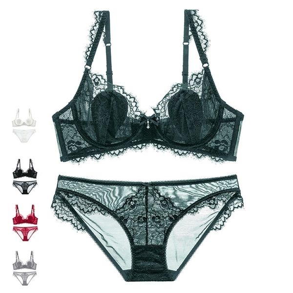 new gather adjusted thin cup lingerie bra set underwear transparent temptation bra set for women high waist bra & brief set lj201211, Red;black
new gather adjusted thin cup lingerie bra set underwear transparent temptation bra set for women high waist bra & brief set lj201211, Red;black