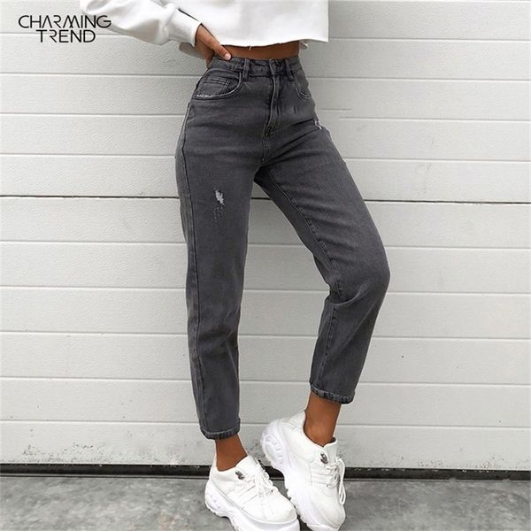 tight elastic jeans women's feet pants nine pants distressed autumn winter vintage high waist denim trousers women gray 201223, Blue
tight elastic jeans women's feet pants nine pants distressed autumn winter vintage high waist denim trousers women gray 201223, Blue