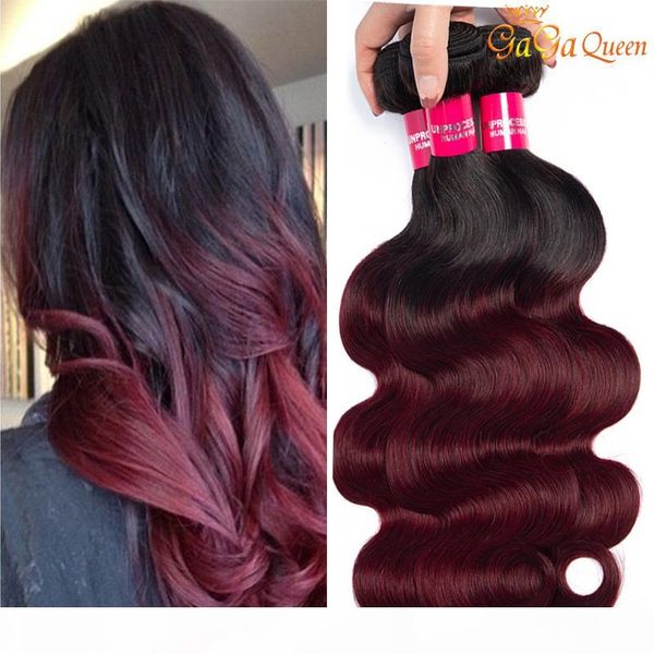 brazilian ombre 1b 99j body wave virgin hair 3 bundles burgundy hair extensions 1b 99j human hair weave gagaqueen, Black
brazilian ombre 1b 99j body wave virgin hair 3 bundles burgundy hair extensions 1b 99j human hair weave gagaqueen, Black