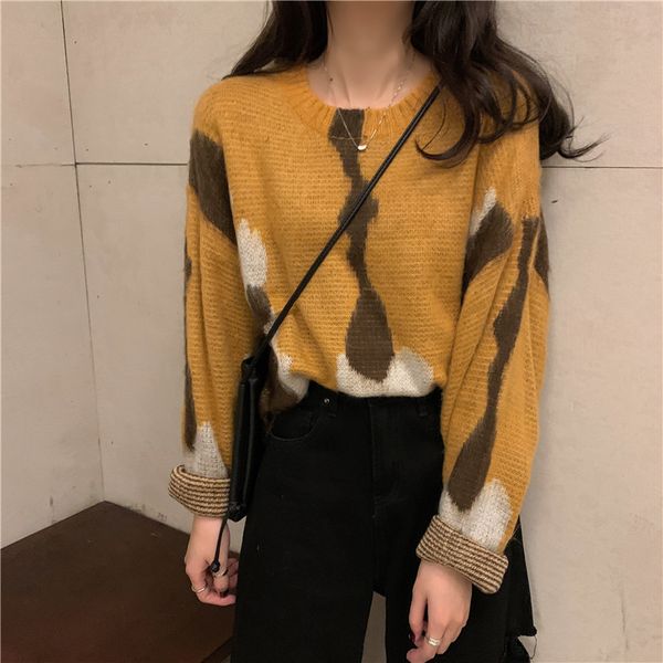 prowow 2020 autumn winter women harajuku striped kawaii sweaters all-match casual pullovers jumpers female korean knitted, White;black
prowow 2020 autumn winter women harajuku striped kawaii sweaters all-match casual pullovers jumpers female korean knitted, White;black