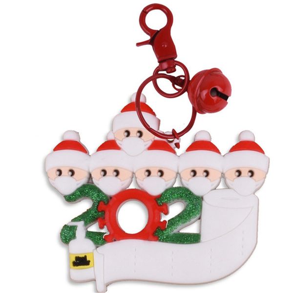keychain with xmas bell christmas ornament decoration quarantine family face mask key holder keyring diy xmas keychains pendent e92802
keychain with xmas bell christmas ornament decoration quarantine family face mask key holder keyring diy xmas keychains pendent e92802