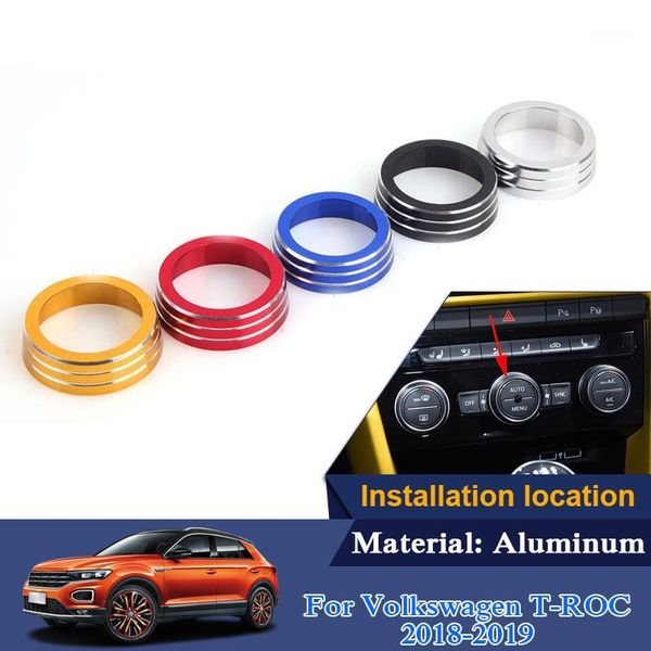 qcbxyyxh car styling internal air conditional knob cover for t-roc 2018 volume knob cover interior car accessories1
qcbxyyxh car styling internal air conditional knob cover for t-roc 2018 volume knob cover interior car accessories1