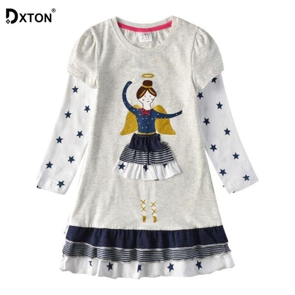 dxton girls dress long sleeve winter kids dress for girls star printed patchwork casual baby dress cotton children clothing lj200921, Red;yellow
dxton girls dress long sleeve winter kids dress for girls star printed patchwork casual baby dress cotton children clothing lj200921, Red;yellow