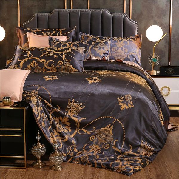 dropshipping wedding luxury bedding sets jacquard duvet cover set wedding bedclothes gold 2/3pcs bedclothe king
dropshipping wedding luxury bedding sets jacquard duvet cover set wedding bedclothes gold 2/3pcs bedclothe king