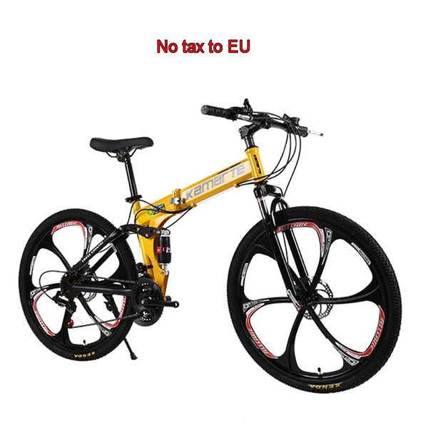 27 speed folding mountain bike 24 26 inch 3/6/10 knife wheel high carbon steel double disc brake outdoor mountain bicycle
27 speed folding mountain bike 24 26 inch 3/6/10 knife wheel high carbon steel double disc brake outdoor mountain bicycle