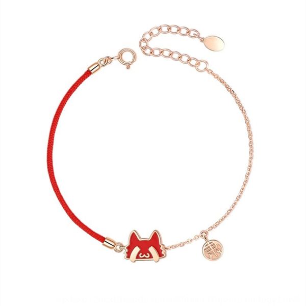 royal cat bracelet women's 925 pure silver design weaving red rope gift for girlfriend on valentine's bracelet giftgift giftday t8, Golden;silver
royal cat bracelet women's 925 pure silver design weaving red rope gift for girlfriend on valentine's bracelet giftgift giftday t8, Golden;silver
