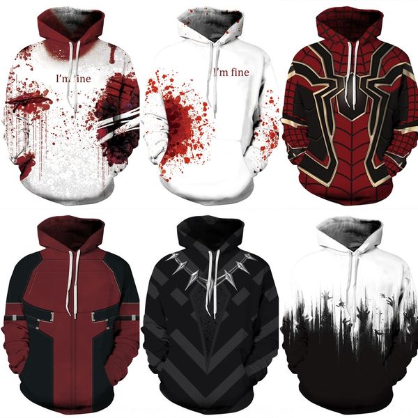 2020 fall/winter suit suitbaseball uniform3d digital printing hooded sweater cosplay skull couple baseball clothing women's clothing 50, Black
2020 fall/winter suit suitbaseball uniform3d digital printing hooded sweater cosplay skull couple baseball clothing women's clothing 50, Black