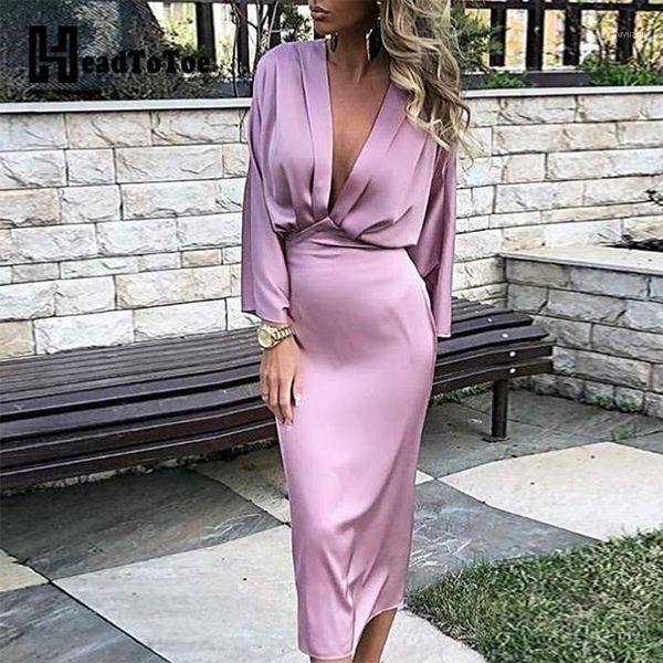 women solid plunge ruched tight waist party dress ladies deep v-neck long sleeve autumn dress casual midi streetwear1, Black;gray
women solid plunge ruched tight waist party dress ladies deep v-neck long sleeve autumn dress casual midi streetwear1, Black;gray