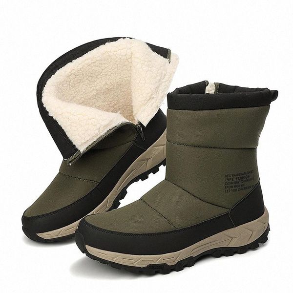 winter men shoes warm plush snow boots men waterproof safety shoes flat military boots cotton mid-calf botas hombre #7n6o
winter men shoes warm plush snow boots men waterproof safety shoes flat military boots cotton mid-calf botas hombre #7n6o