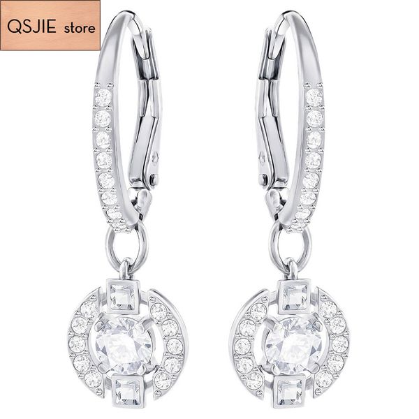 qsjie swa new style. heart beating. christmas water-saving crystal earrings charming fashion jewelry, Golden;silver
qsjie swa new style. heart beating. christmas water-saving crystal earrings charming fashion jewelry, Golden;silver