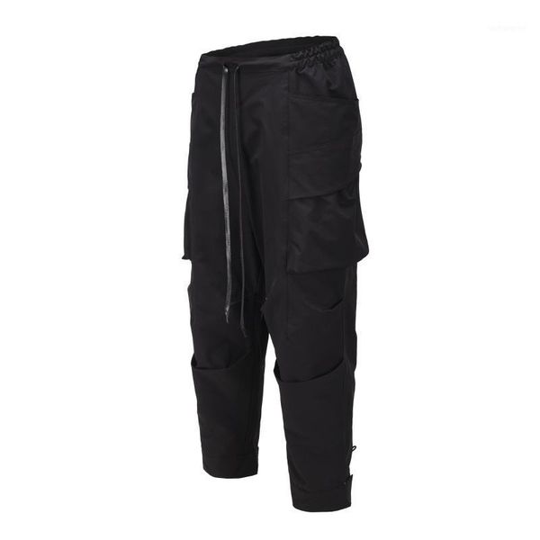 men's biker pants slim fit fashion autumn winter punk retro goth hip hop trousers1, Black
men's biker pants slim fit fashion autumn winter punk retro goth hip hop trousers1, Black
