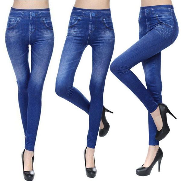 2019 autumn & winter women fleece lined winter jeggings seamless faux jeans denim slim pencil pants, Black
2019 autumn & winter women fleece lined winter jeggings seamless faux jeans denim slim pencil pants, Black