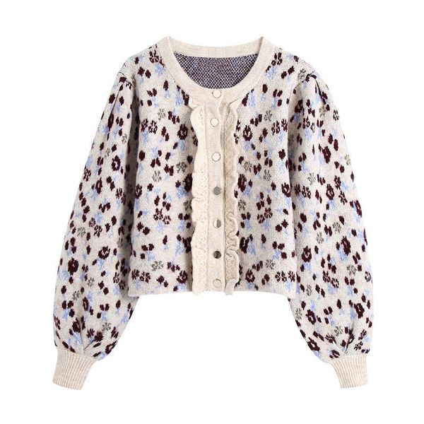 csmdtyjl fashion vintage jacquard crop knitted cardigan sweater women lantern sleeve female outerwear female retro jumper, White
csmdtyjl fashion vintage jacquard crop knitted cardigan sweater women lantern sleeve female outerwear female retro jumper, White