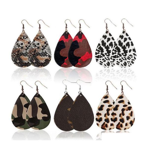 new stylish teardrop leather pendant earring leopard water droplets charm dangle earrings for women lady cyqzo, Silver
new stylish teardrop leather pendant earring leopard water droplets charm dangle earrings for women lady cyqzo, Silver