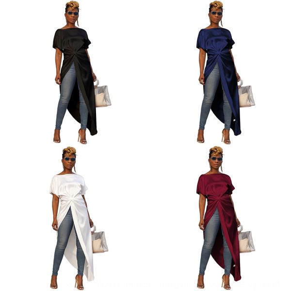 gl6096 women's nightclub dress front short back long split collar dress wjyxq, White
gl6096 women's nightclub dress front short back long split collar dress wjyxq, White