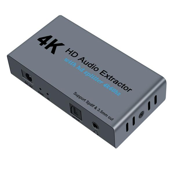 hdmi audio splitter 4k 60hz hdmi audio extractor to optical spdif toslink with 3.5mm stereo converter adapter
hdmi audio splitter 4k 60hz hdmi audio extractor to optical spdif toslink with 3.5mm stereo converter adapter