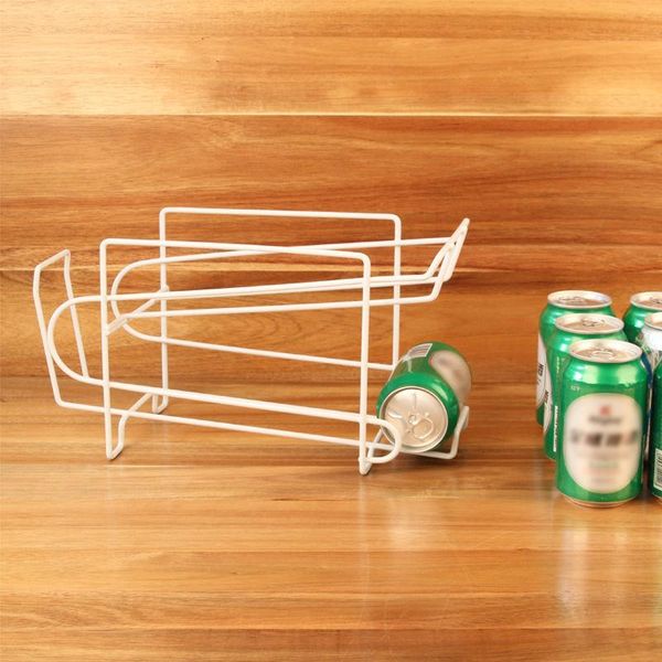 refrigerator cola beer drink storage rack dispenser double-layer shelf creative kitchen organizer tools
refrigerator cola beer drink storage rack dispenser double-layer shelf creative kitchen organizer tools