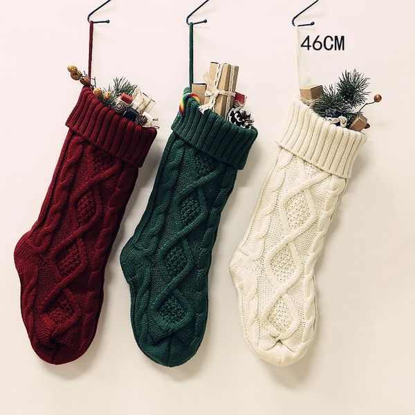 christmas socks large size 46cm knitted wool home decoration candy bag socks diamond designer gift bag socks ornament xmas stocking cz111301
christmas socks large size 46cm knitted wool home decoration candy bag socks diamond designer gift bag socks ornament xmas stocking cz111301