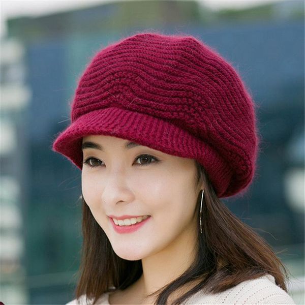 winter warm octagonal hat for women girl knitted thick cashmere beret caps fleece inside newsboy caps women vintage flat hats, Blue;gray
winter warm octagonal hat for women girl knitted thick cashmere beret caps fleece inside newsboy caps women vintage flat hats, Blue;gray