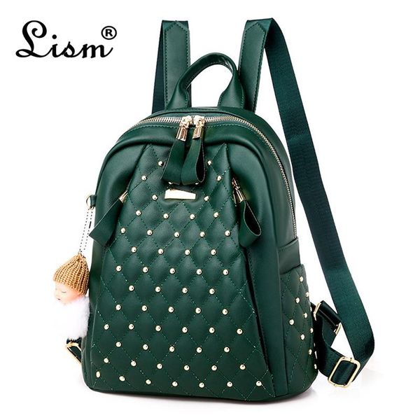 luxury designer ladies multi function travel backpack rivet bag 2020 autumn new young girl student school bag bbyhqn alice_bag
luxury designer ladies multi function travel backpack rivet bag 2020 autumn new young girl student school bag bbyhqn alice_bag