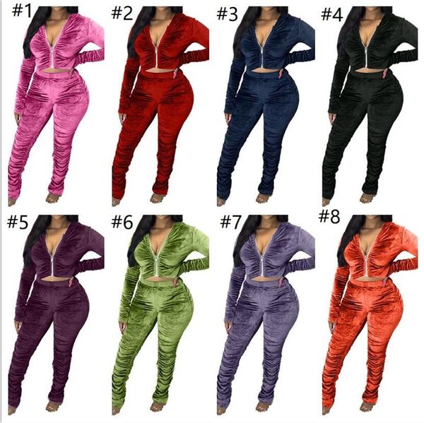 женщины tracksuit с длинным рукавом с капюшоном на молнии пальто топ брюки поножи сплошной цвет две пьесы set эпикировка осень зима спортивн, White
женщины tracksuit с длинным рукавом с капюшоном на молнии пальто топ брюки поножи сплошной цвет две пьесы set эпикировка осень зима спортивн, White