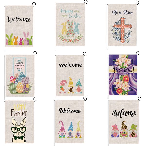 new easter garden flag linen bunny cross letter double-sided pattern printing support customization dhl for free
new easter garden flag linen bunny cross letter double-sided pattern printing support customization dhl for free