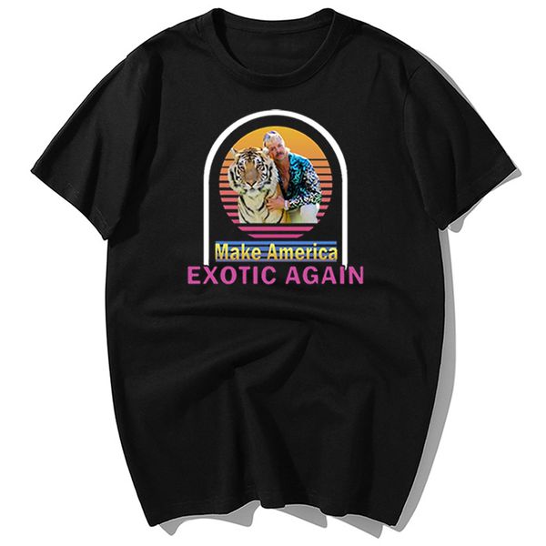 sport tiger king joe exotic make america exotic again print t-shirts men summer casual cotton short sleeve t shirt harajuku streetwear 
sport tiger king joe exotic make america exotic again print t-shirts men summer casual cotton short sleeve t shirt harajuku streetwear